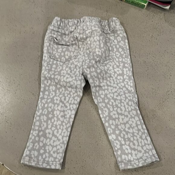 Gap jeggings leopard gray 18-24M - Picture 2 of 3